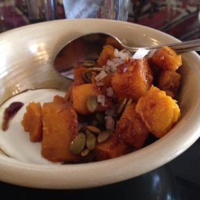 Gluten-free squash from Empellon Taqueria